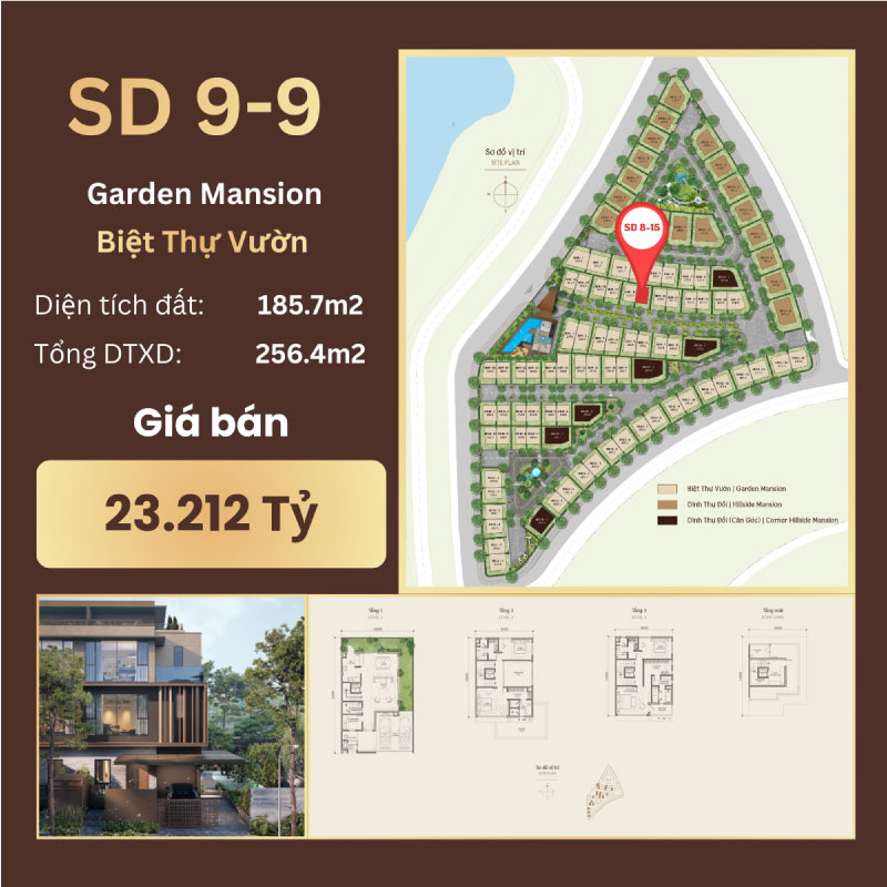 Biệt Thự Vườn SD 9-9
